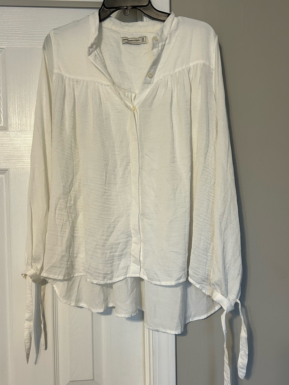 Abercrombie & Fitch silky tunic/blouse - Medium
